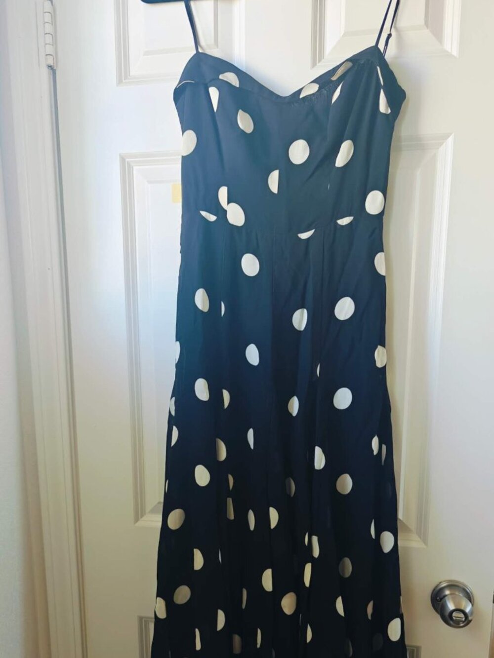 NEW Reformation Fredo Polka Dot Dress Classic - Picture 7 of 10